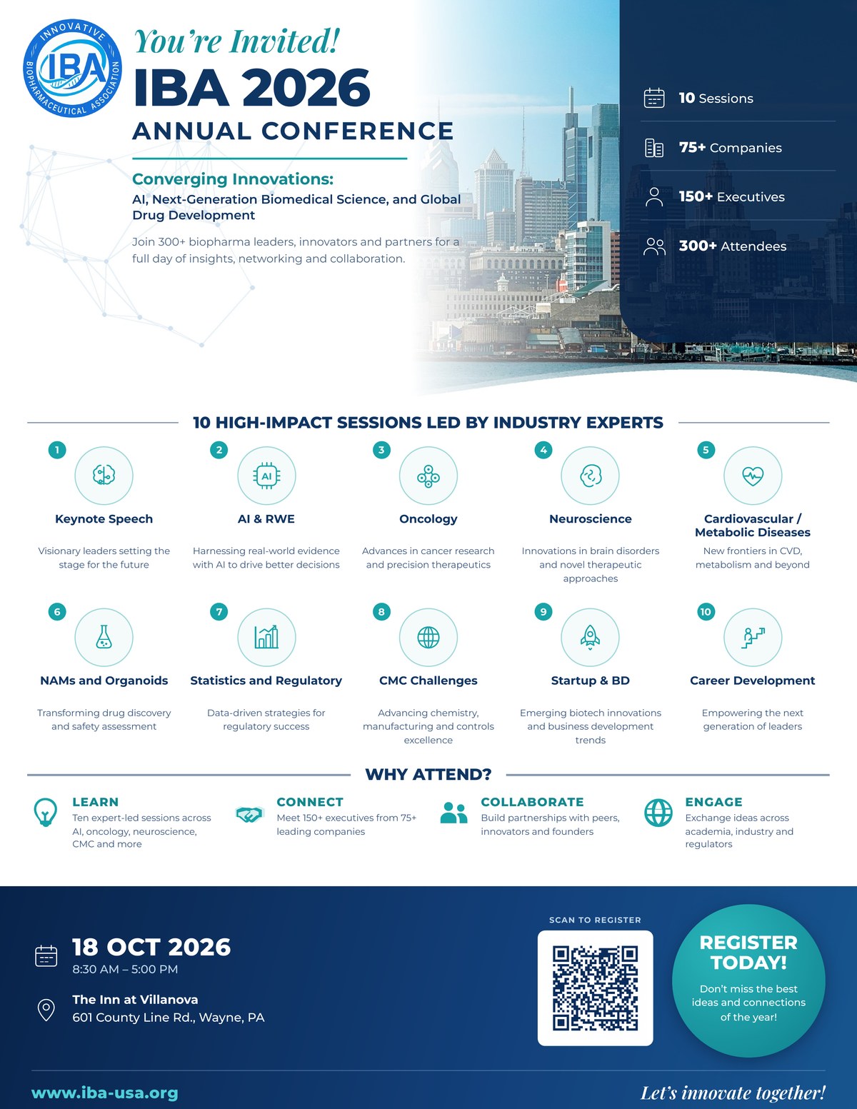 IBA 2026 Annual Conference flyer